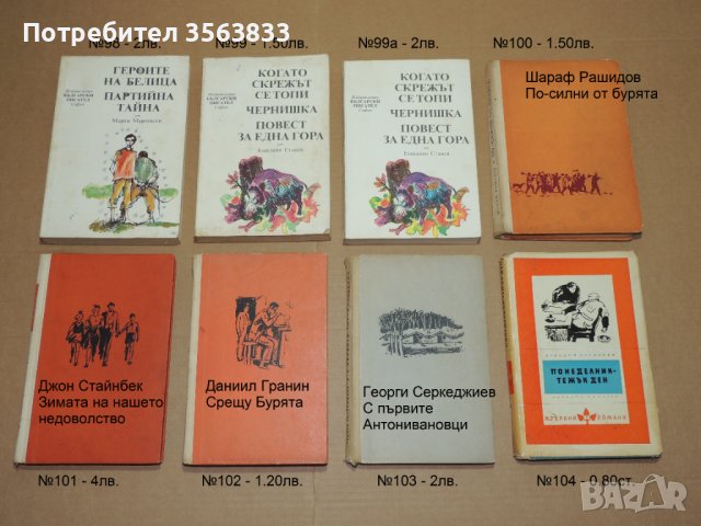 Книги и учебници, снимка 11 - Художествена литература - 43035369