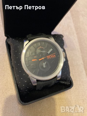 BOSS HB.298.1.14.2960 Water Resistant 5 ATM 50meters БЕЗУПРЕЧНО ТОП СЪСТОЯНИЕ!, снимка 2 - Мъжки - 40647176