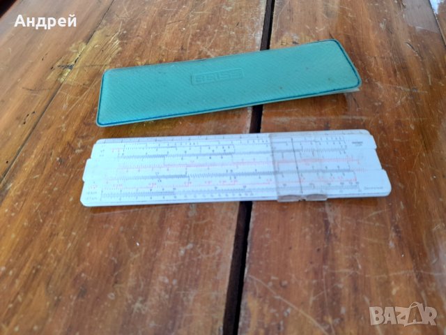 Стара логаритмична линия Reiss, снимка 3 - Антикварни и старинни предмети - 33061098