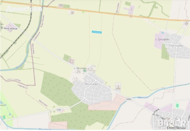 Продавам поземлен имот в землището на с. Мусачево, град София 13.1 дка на 600м от потбалкански път, снимка 7 - Земеделска земя - 51483975