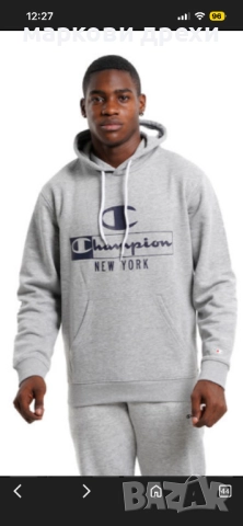 CHAMPION Felpa Hoodie Graphic Logo XL