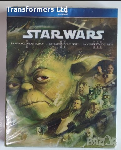 Blu-ray-Star Wars-Prequel Trilogy-1-2-3