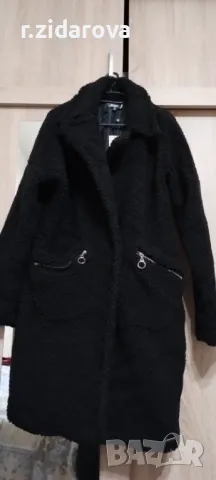 Черно палто Missguided, снимка 2 - Палта, манта - 48273243