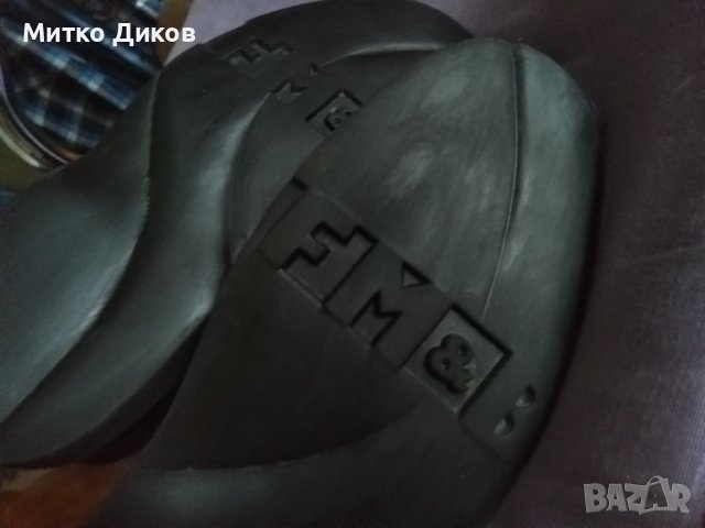 Женски боти маркови на  F M & B Тера Португалия дебела естествена кожа №39-40 стелка 25см, снимка 14 - Дамски боти - 39052678