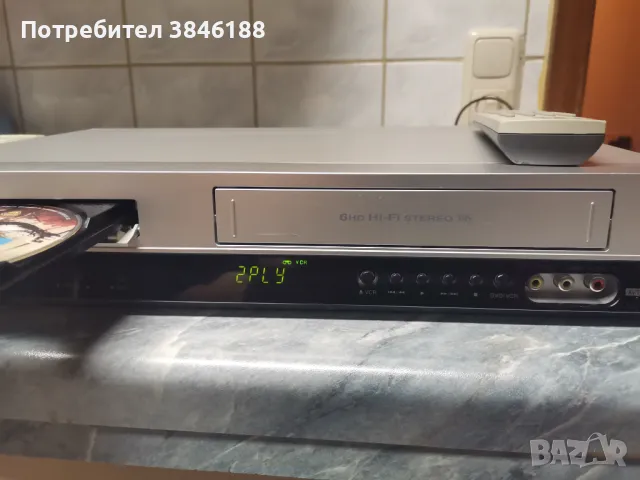 LG V-280 DVD Player Videorecorder, снимка 4 - Плейъри, домашно кино, прожектори - 50075478