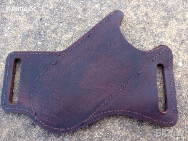 Кобур за нож изработен от здрава кожа, снимка 3 - Оборудване и аксесоари за оръжия - 42959262