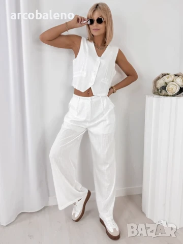 Елегантен дамски комплект от две части AMELISE, 2цвята  , снимка 10 - Комплекти - 50931409