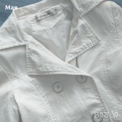 Снежно-бяло, детско манто, снимка 2 - Детски якета и елеци - 32624236