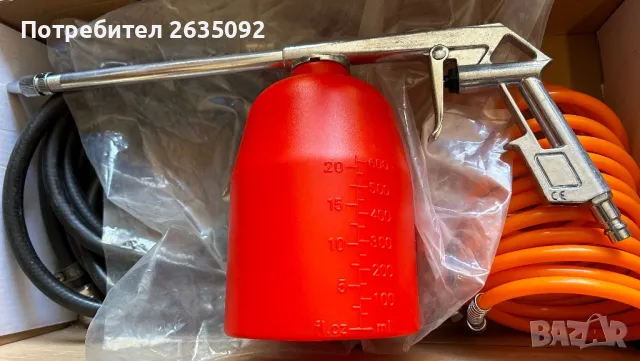 Пистолет за почистване с прът и резервоар RD-CG01, Raider 089916, снимка 2 - Други машини и части - 47654966