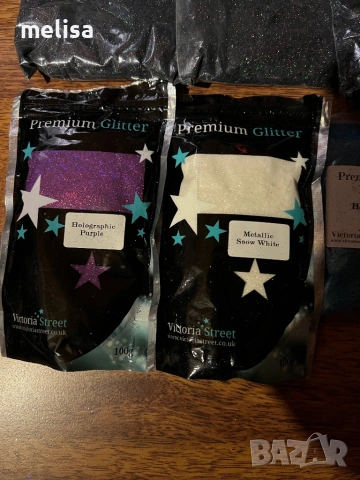 Чист брокат премиум качество от Англия, снимка 2 - Други - 53601579