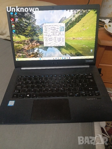 Лаптоп i5 8265u 8gb ram 256gb ssd