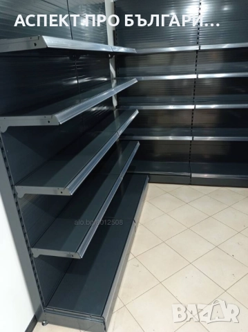 Крайстенни и двустранни стелажи - НОВИ /на склад/