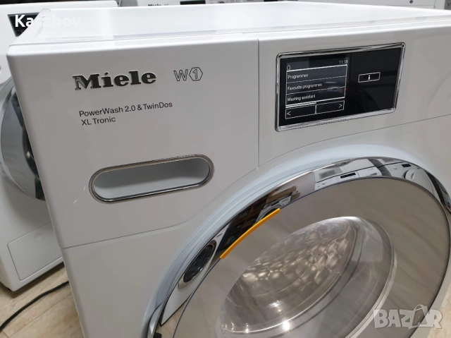 Miele - 9кг - Пара - WiFi - TwinDos - Пералня Миеле 12м Гаранция