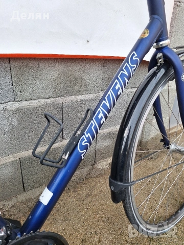 Велосипед STEVENS 28",алуминиева рамка,скорост 3×8,монтаж SHIMANO, снимка 4 - Велосипеди - 53600168