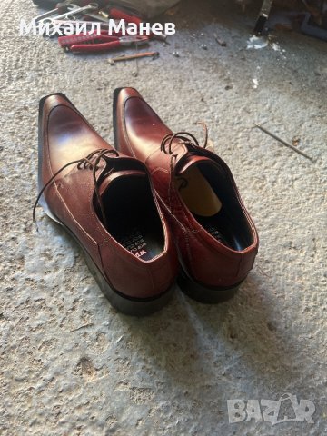Обувки  кожа 44 номер Балджийски , снимка 3 - Официални обувки - 40538425
