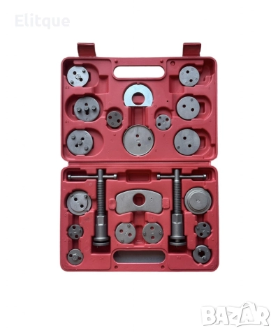 Комплект инструменти KraftRoyal за спирачни апарати и накладки - 21 Части, снимка 4 - Други стоки за дома - 52644387