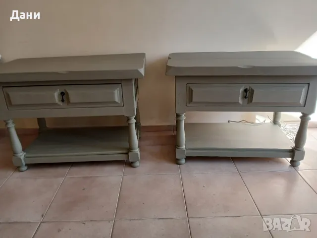 Намалени!! нощни шкафчета масив, дъб 