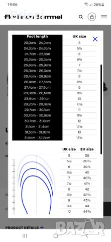 Floris Van Bommel мъжки обувки естествена кожа тъмно сини номер 44, снимка 10 - Официални обувки - 32904657