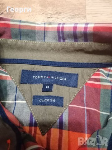 Мъжка риза с дълаг ръкав Tommy Hilfiger , снимка 2 - Ризи - 37723785