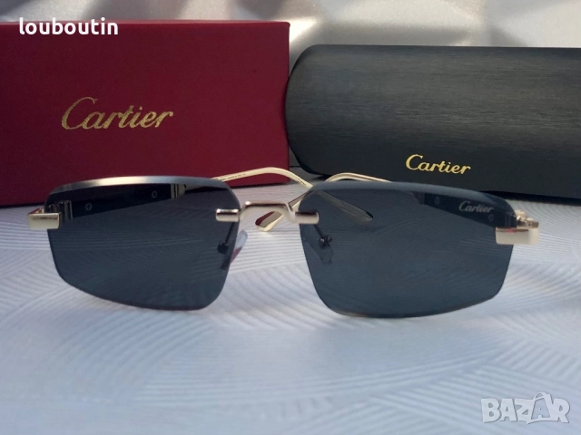 Cartier Мъжки слънчеви очила Cartier 2025, снимка 9 - Слънчеви и диоптрични очила - 51738467