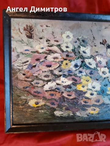 Дора Бонева маслена картина платно , снимка 8 - Картини - 51525873