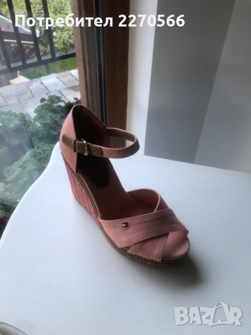 TOMMY HILFIGER  САНДАЛИ на Платформа, снимка 2 - Сандали - 36571718