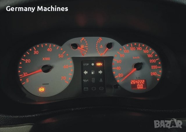 ЧАСТИ Рено КАНГО 1997–2003г. Renault Kangoo Express 1900куб, дизел, 59кW, 80kс,пикап 4+1 места,, снимка 7 - Части - 39783250