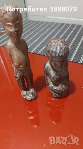 Африкански статуетки , снимка 1 - Статуетки - 43367843