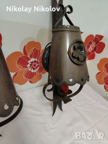Битови лампи за стена , снимка 7 - Настолни лампи - 53144721