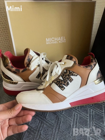 Michael Kors/Love Moschino сникърси , снимка 8 - Дамски ботуши - 47247279