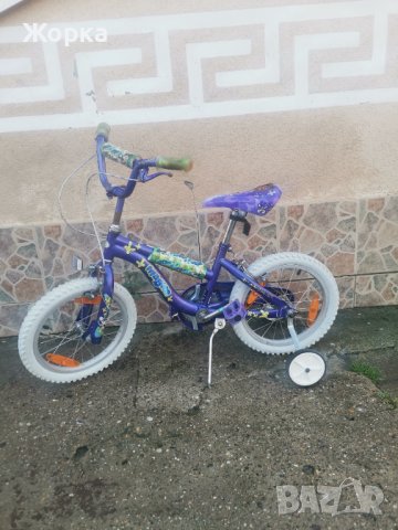 Детски велосипед с помошни колела MOGNA, снимка 3 - Велосипеди - 38514040