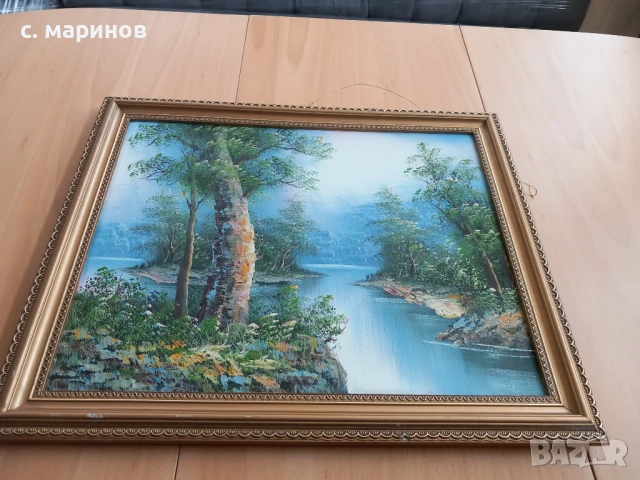 Прекрасна картина масло на платно , снимка 7 - Картини - 50492045