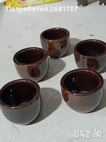 керамични чаши , снимка 2 - Антикварни и старинни предмети - 48180587