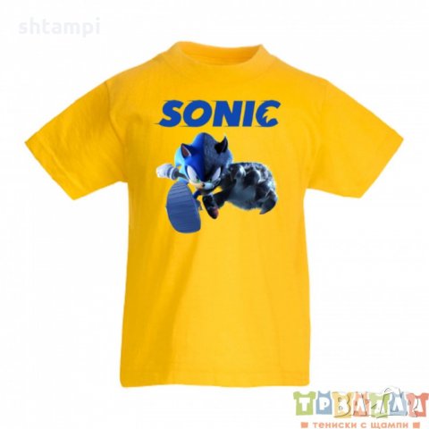 Детска тениска Соник Sonic the Hedgehog 5, снимка 1 - Детски тениски и потници - 32943396