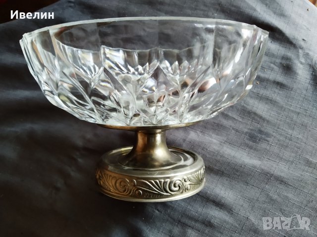 ретро купа,фруктиера, снимка 3 - Антикварни и старинни предмети - 26287268