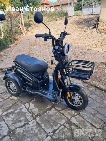 Електрическа триколка. тротинетка, снимка 4 - Велосипеди - 53245655