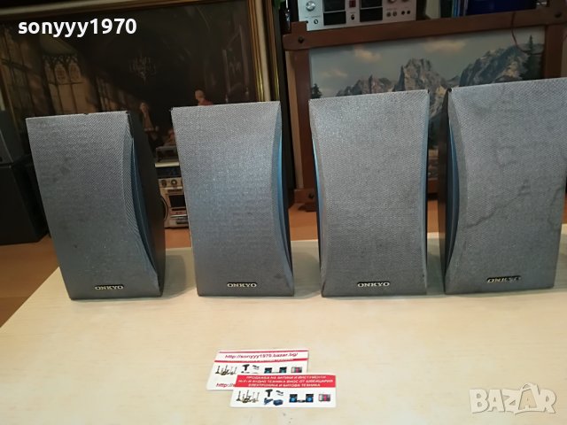 ONKYO SKM-340 FRONT+SURROUND-4БР 1309220840L, снимка 4 - Тонколони - 37985329