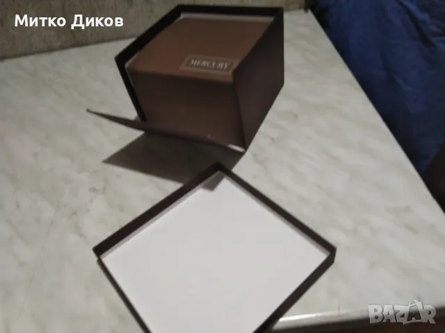 Кутия за часовник Mercury нова с възглавничка, снимка 9 - Мъжки - 49963810