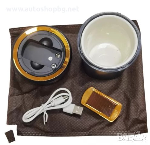 ПЕПЕЛНИК СЪС СОЛАРЕН УРЕД, снимка 3 - Аксесоари и консумативи - 40853631