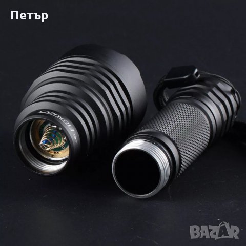 Далекобоен фенер Convoy C8+ SFT40 емитер, снимка 5 - Оборудване и аксесоари за оръжия - 27289815