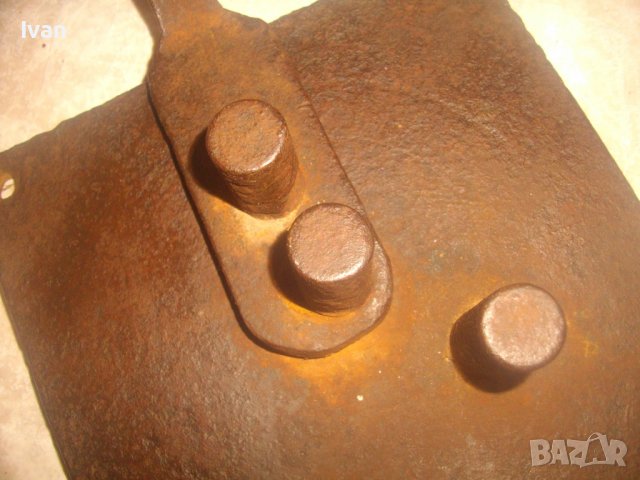 Бигляр Старо Качество-Трицилиндров-Ръчен Уред Огъване Арматура Всякаква-Масивен-4,5кг-Дебелина 10мм, снимка 18 - Други инструменти - 43307193