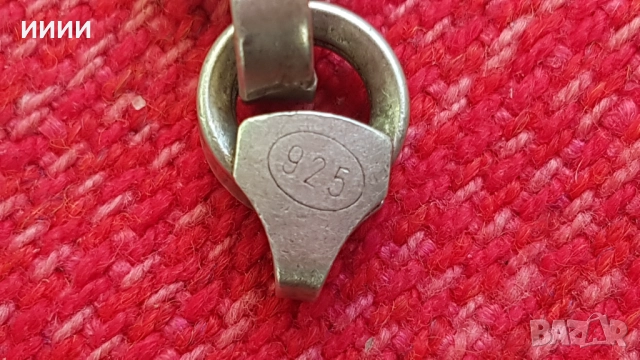 Сребърна гривна верижка , снимка 3 - Гривни - 52183142