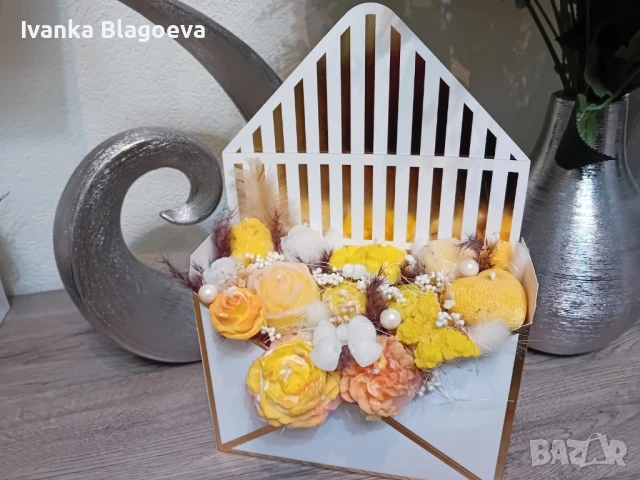 Вечен букет от ароматни свещи, снимка 13 - Декорация за дома - 49808680