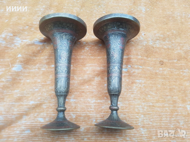 Месингова чаша 2 бр, снимка 2 - Антикварни и старинни предмети - 53457742