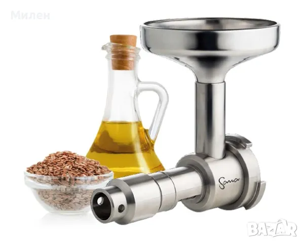 Приставката за студено пресовани масла SANA Oil Extractor EUJ-702, снимка 2 - Сокоизстисквачки и цитрус преси - 49090592