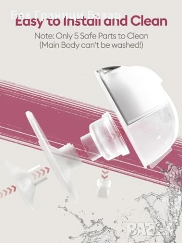 Нова Електрическа безжична помпа за кърма с 4 режима 9 нива нисък шум, снимка 8 - Помпи за кърма - 49699886