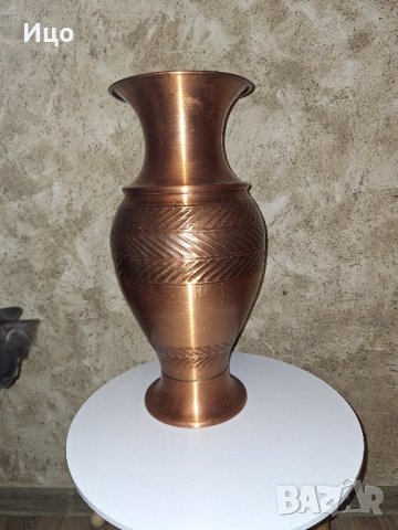 Медна анфора ваза, снимка 1 - Вази - 44103027
