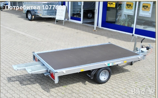 Ремарке /платфома за ATV до 750кг, снимка 6 - Ремаркета - 53224030