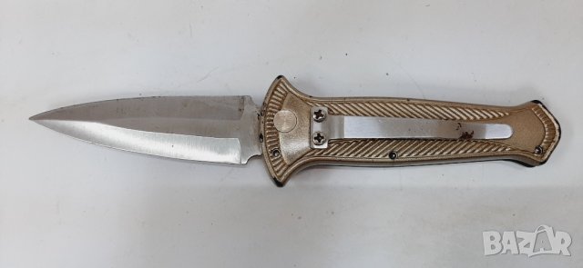 Сгъваем автоматичен нож(2.3.1), снимка 3 - Колекции - 35524391