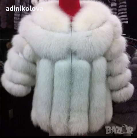 Ново палто от лисица, снимка 5 - Палта, манта - 37997810